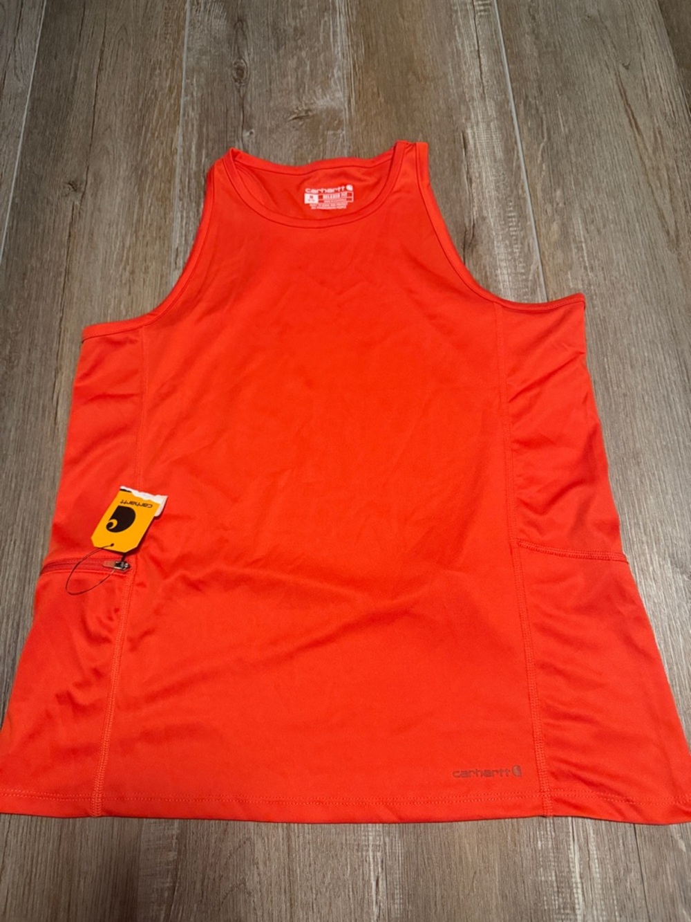 Carhartt Force Orange Tank Top